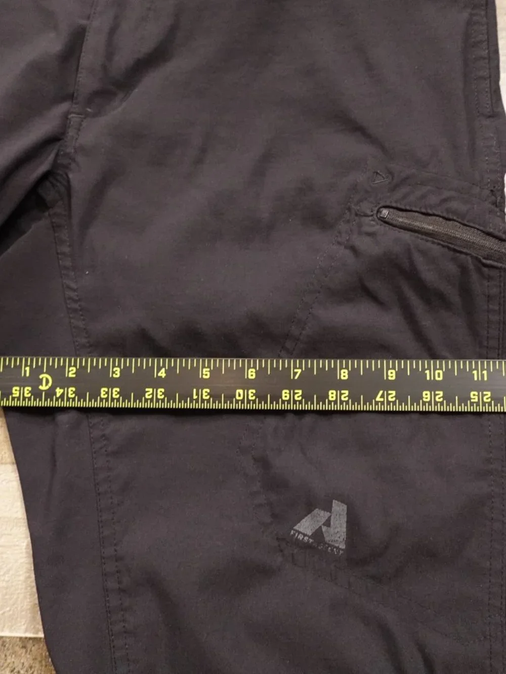 Eddie Bauer‎ First Ascent Hiking Pants Men’s 32x32 Black Outdoor Trail FAIR